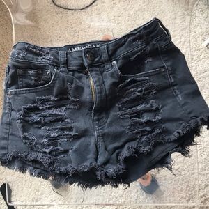 Black American Eagle shorts